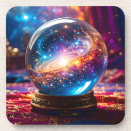 Porta-copo Crystal Ball - Vejo Um Evento Cósmico No Seu Futur