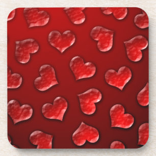 Porta-copo Crystal Hearts