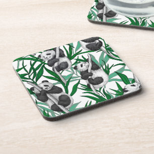 Porta-copo Cubos de pano em