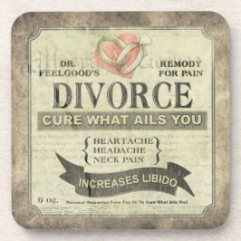 Porta-copo Cure o que o aflige - Humor de Divórcio