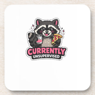 Porta-copo Currently Unsupervised Funny Excuse Quote