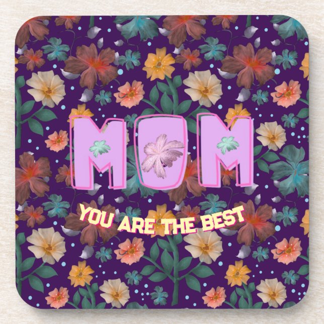Porta-copo Custom and personalized mother's day gift  lumbar (Frente)