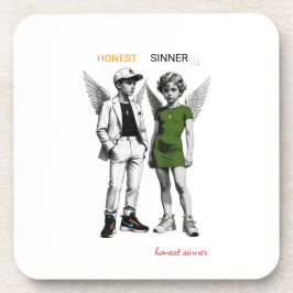 Porta-copo Cute Cherub Angels  Hard plastic coaster