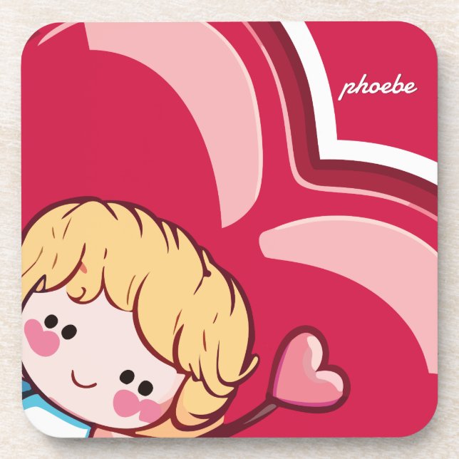 Porta-copo Cute Cupido (Frente)