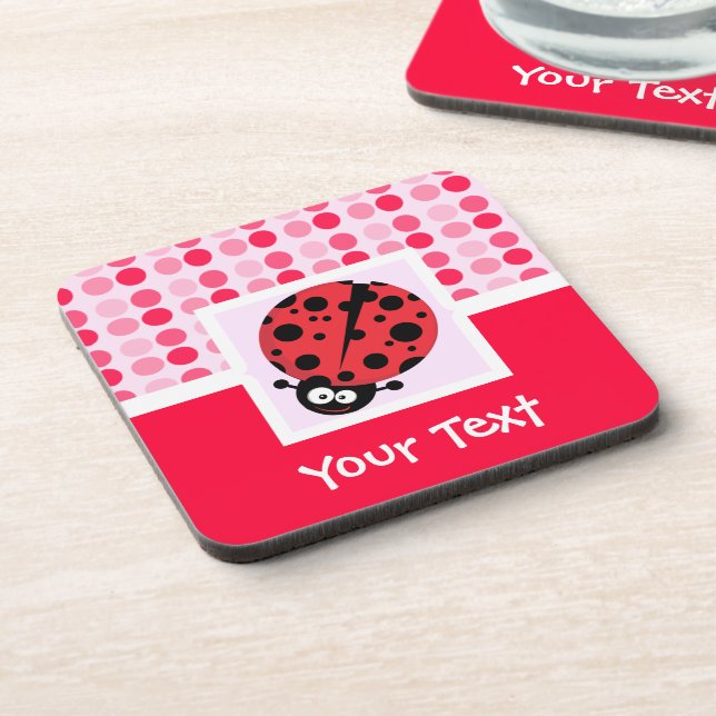 Porta-copo Cute Ladybug (Left Side)