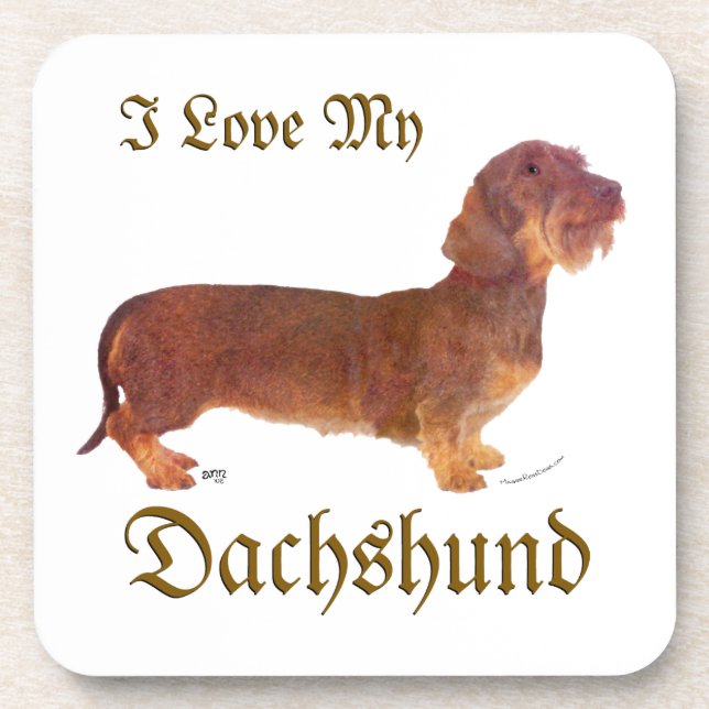 Porta-copo Dachshund Love (Frente)