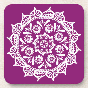 Porta-copo Dahlia Mandala