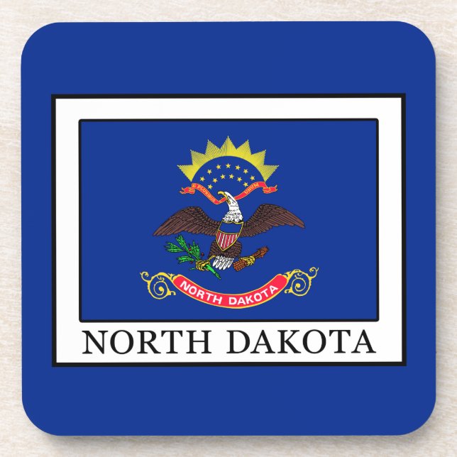 Porta-copo Dakota do Norte (Frente)