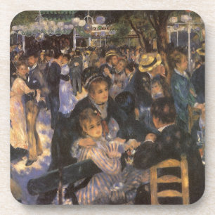 Porta-copo Dança no Le Moulin de la Galette de Pierre Renoir