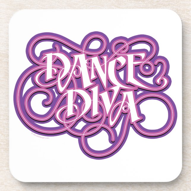 Porta-copo Dance Diva (Frente)