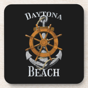 Porta-copo Daytona Beach Flórida Vacinação Náutica Anchor Sai