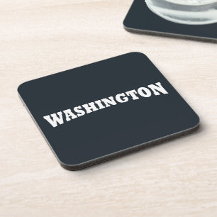 Porta-copo dc tipografia de Washington