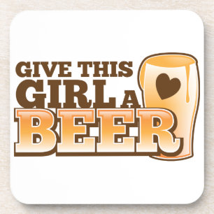 Porta-copo Dê a esta menina um ND da cerveja