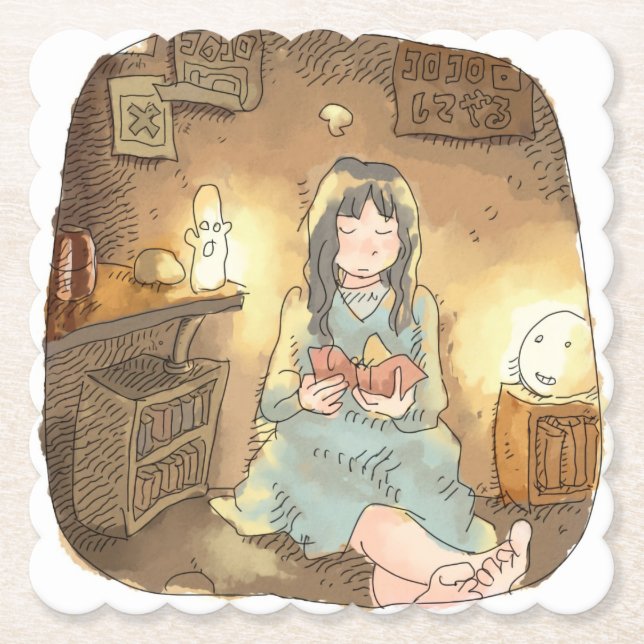 PORTA-COPO DE PAPEL さ や な し じ (Frente)