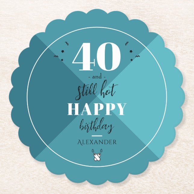 Porta-copo De Papel 4O e ainda quente (Frente)