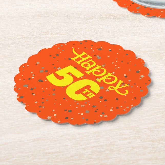 Porta-copo De Papel 50 anos (Angular)