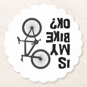 Porta-copo De Papel A Minha Bicicleta Está Engraçada?