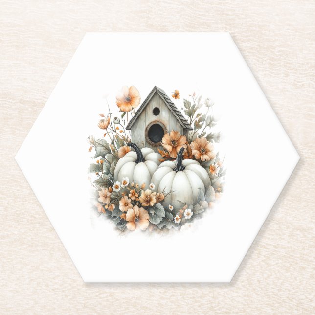 Porta-copo De Papel Abóbora-Camisa (Frente)