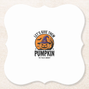 Porta-copo De Papel Abóbora de Halloween Chapéu de Bruxa Engraçado Ass