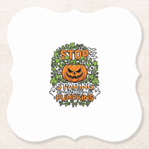 Porta-copo De Papel Aboboras de Halloween Fantasmas Morcegos Param de