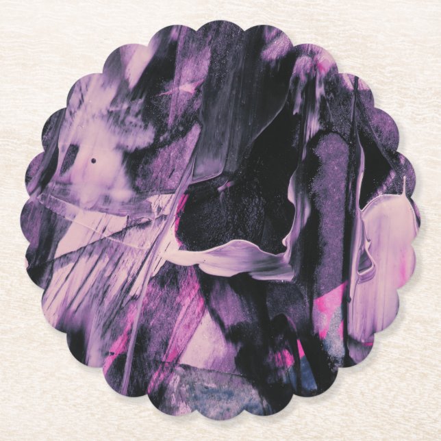 Porta-copo De Papel  Abstract art (Frente)