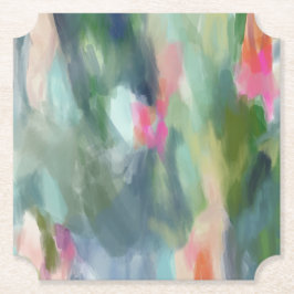 Porta-copo De Papel Abstrato Art Paper Porta copos