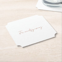 Ação de Graças de Filme de Amizade