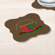 Adicionar Nome Ano Velas Kwanzaa
