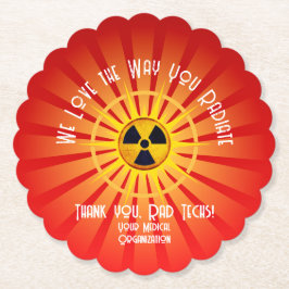 Porta-copo De Papel Adoramos o jeito que você radia