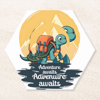Porta-copo De Papel Adventure Awaits is Hiking Adventures is Outdoor A