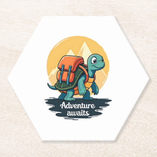 Porta-copo De Papel Adventure Awaits is Hiking Adventures is Outdoor A