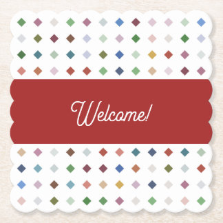 Porta-copo De Papel Alavanca Geométrica Sofrida Diamante Sofisticada A