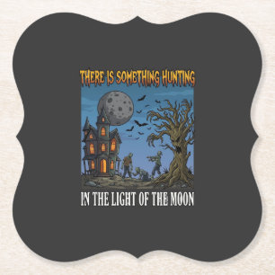 Porta-copo De Papel Algo Caça Luz Lua Halloween Assombrado Zom