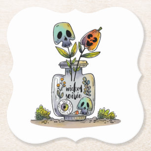 Porta-copo De Papel Algo Má Porta copos de Papel de Festa de Halloween