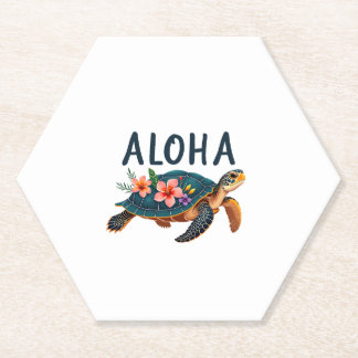 Porta-copo De Papel Aloha Hawaii Hawaiian-Shirt Turtle Hibiscus Kids G