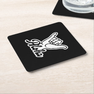 Porta-copo De Papel Aloha Shaka Hand, sinal de Hang Loose