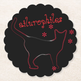 Porta-copo De Papel Ama de gato