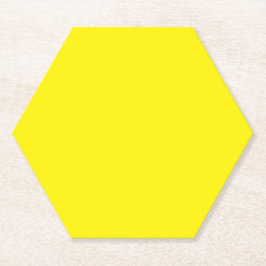 Porta-copo De Papel Amarelo Baço, Sonho Dourado, Dourado Claro,