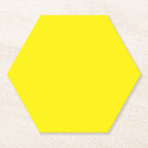 Porta-copo De Papel Amarelo Opaco, Sonho Dourado, Dourado Claro,