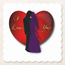 Porta-copo De Papel Amor