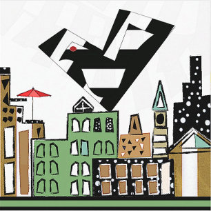 PORTA-COPO DE PAPEL AMOR AVE NA CIDADE