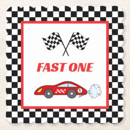 Porta-copo De Papel Aniversário do moço do mote de um retro vermelho r