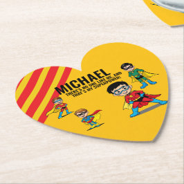 PORTA-COPO DE PAPEL ANTI-STRESS KIDS HERO SUPERHERO POWER