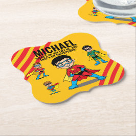 PORTA-COPO DE PAPEL ANTI-STRESS KIDS HERO SUPERHERO POWER TEAM