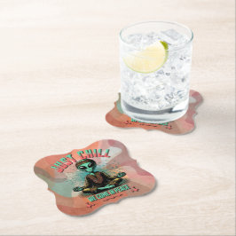 Porta-copo De Papel Apenas relaxe, nós viemos em paz