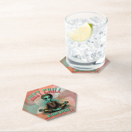 Porta-copo De Papel Apenas relaxe, nós viemos em paz