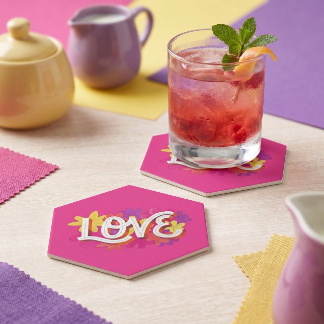 Porta-copo De Papel Apoio de Papel de AMOR (Criador carregado)