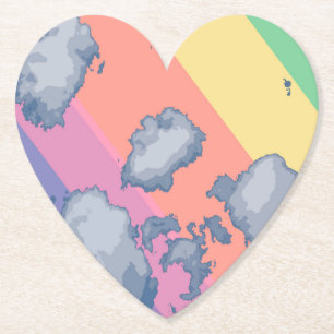 Porta-copo De Papel Arco-íris