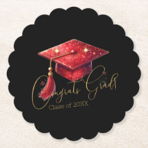 Arte de Congratulações Elegantes para Graduado em 