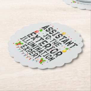 Porta-copo De Papel Assistente Do Especialista Em Iluminação Exterior 